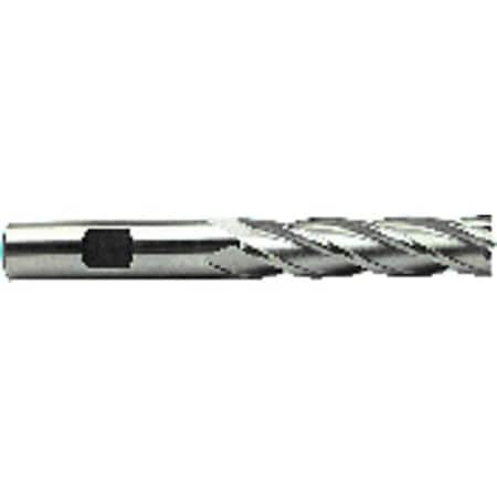 End Mill, Long Length NonCenter Cutting Single End, Series 1900, 114 Cutter Dia, 612 Overall